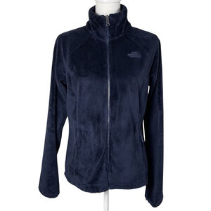 North Face Osito Blue Fleece Womens Jacket Size Small Full Zip Pockets Worn Once